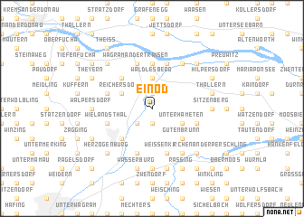 map of Einöd