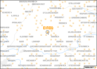 map of Einöd