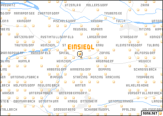 map of Einsiedl