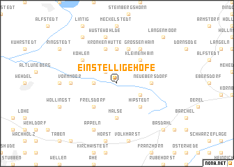 map of Einstellige Höfe