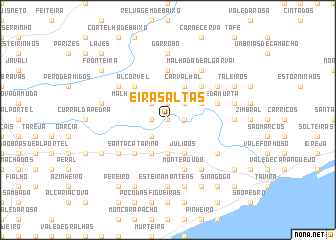 map of Eiras Altas