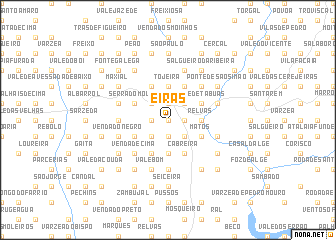 map of Eiras