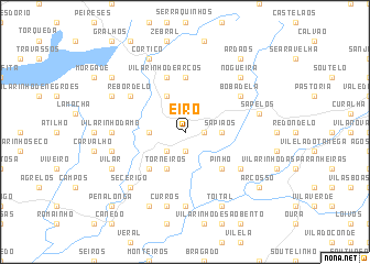 map of Eiró