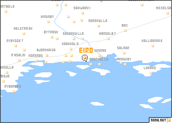 map of Eiro