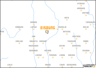 map of Ei Saung