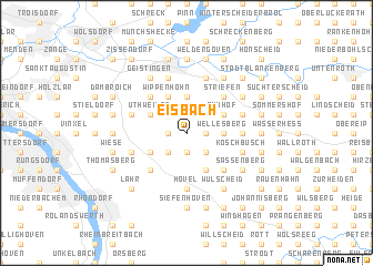 map of Eisbach