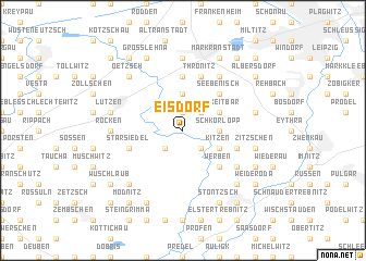 map of Eisdorf