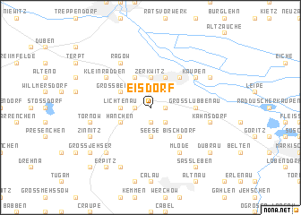map of Eisdorf