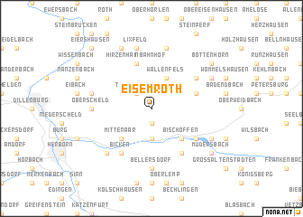 map of Eisemroth