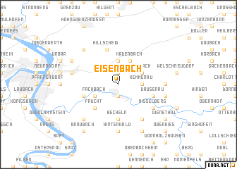 map of Eisenbach