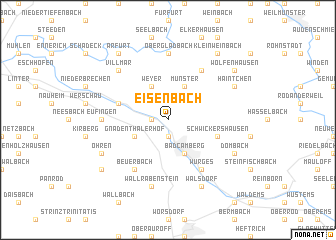 map of Eisenbach