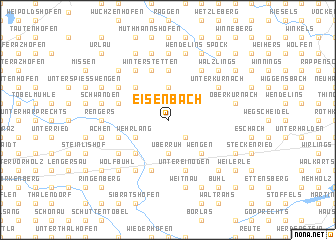 map of Eisenbach
