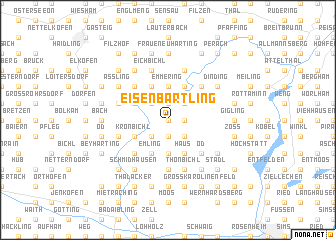 map of Eisenbartling