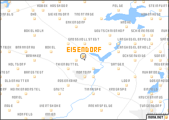 map of Eisendorf