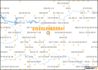 map of Eisengraberamt