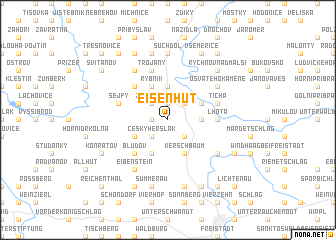 map of Eisenhut