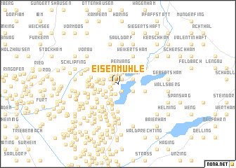 map of Eisenmühle