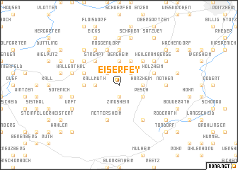 map of Eiserfey