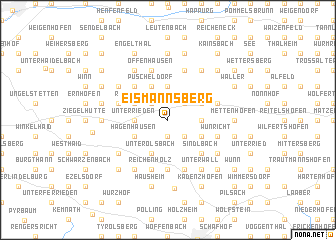 map of Eismannsberg