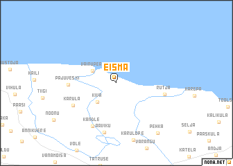 map of Eisma