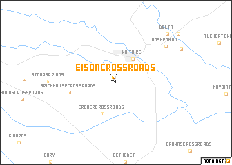 map of Eison Crossroads