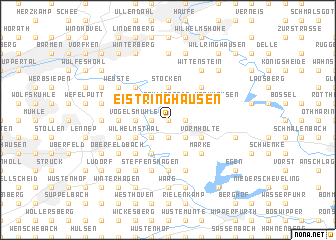 map of Eistringhausen