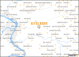 map of Eitelborn