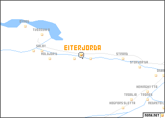 map of Eiterjorda