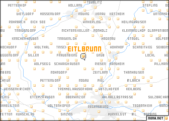 map of Eitlbrunn