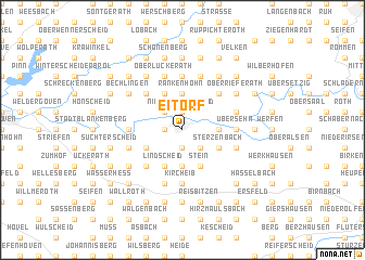 map of Eitorf