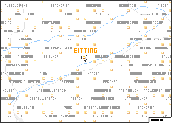 map of Eitting