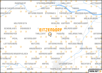 map of Eitzendorf