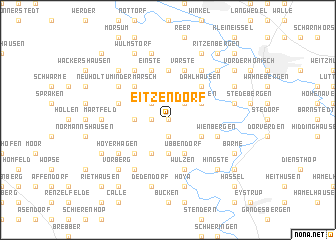 map of Eitzendorf
