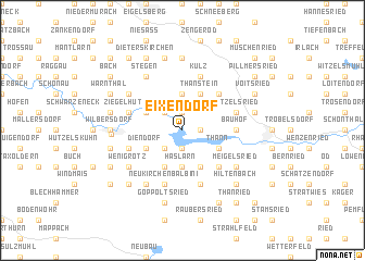 map of Eixendorf