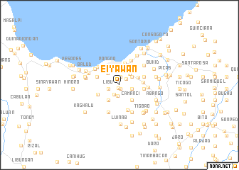 map of Eiyawan