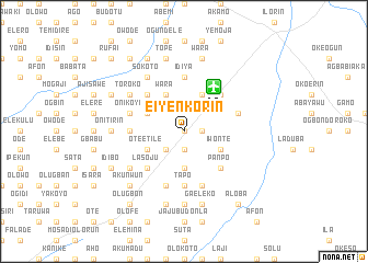 map of Eiye Nkorin
