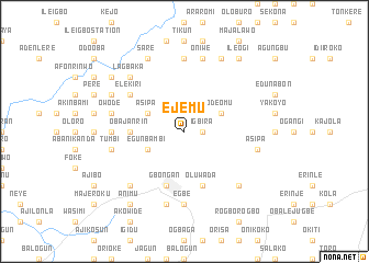 map of Ejemu