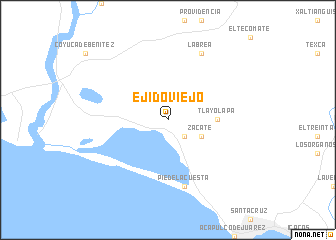 map of Ejido Viejo