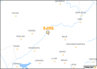 map of Ejing