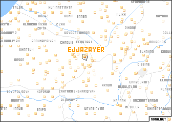 map of Ej Jazâyer