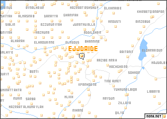 map of Ej Jdaïdé