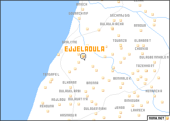 map of Ej Jelaoula