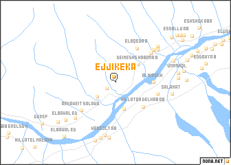 map of Ej Jikeka