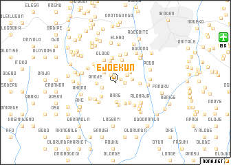 map of Ejoekun