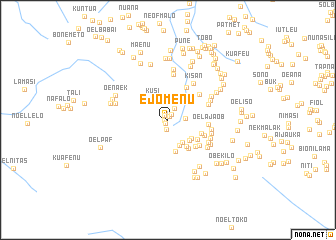 map of Ejomenu