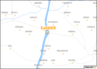 map of Ejudiko