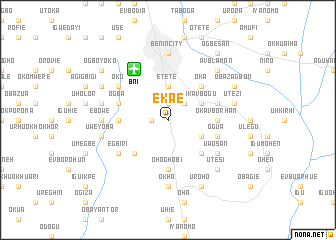 map of Ekae