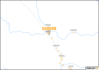 map of Ekagna