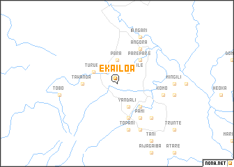 map of Ekailoa