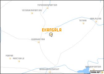 map of Ekangala